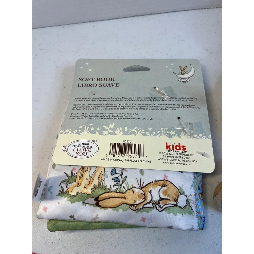 Kids Preferred Guess How Much I Love You Plush Bunny and Soft Book Set